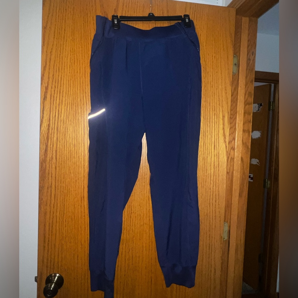 Cherokee Infinity Navy High Waisted Scrub Joggers - XL